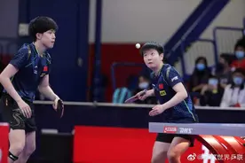 恭喜！国乒00后王楚钦/孙颖莎混双夺冠！3-0张本智和/早田希娜图片