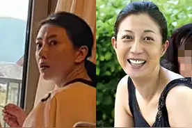 42岁女神高圆圆素颜近照曝光！黑眼圈严重显憔悴，意外撞脸吴绮莉图片