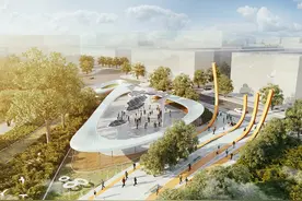 SU建模空间曲线神技！模型交错还能这样用？图片