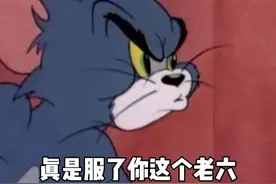 猫和老鼠表情包，真是服了你这个老六图片