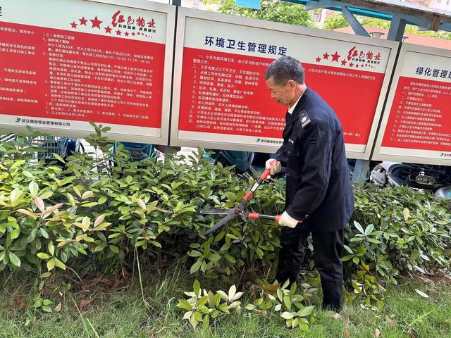 东湖新技术开发区豹澥街分类专班黄金堂社区开展清洁家园活动