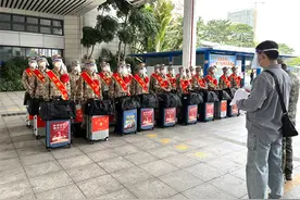 宝安区上半年新兵踏上征程图片