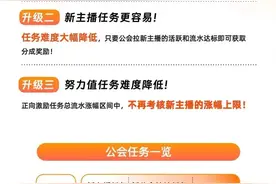 解读快手直播两大政策迭代：新公会最高87%分成，优质主播最高1.8万现金保底图片