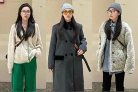 绿色裤子太亮眼了走出去回头率很高图片