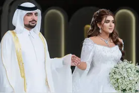 29岁迪拜公主大婚！嫁给了堂哥七层蛋糕壮观，比同父异母姐姐幸运图片