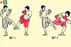 泰拳进攻腿法（下）站立式格斗中最凶狠，KO率最高的腿踢技法图片