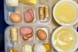 东北小伙晒隔离餐，菜量是南方3倍，网友：在家也吃不到这么好图片