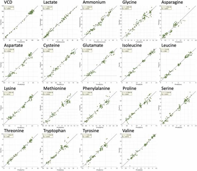 基于拉曼光谱监测高密度细胞灌流培养中的氨基酸和抗体N-糖基化