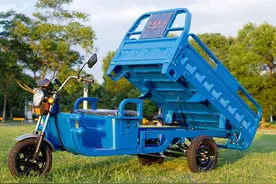 3款拉货三轮车，最低价格2800元，最高能拉4000斤，能上牌带自卸图片