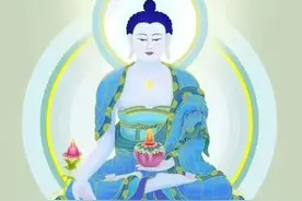 药师佛的形象为什么会是蓝色？药师佛与药王菩萨的区别图片