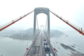 重庆“一桥两轨”今日通车 郭家沱长江大桥下午5点开放通行图片