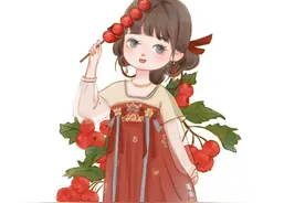 插画 丨 一组唯美又不失可爱的人物插画图片