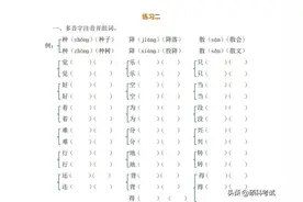 一年级语文（下册）拼音、词语、句子专项练习题图片