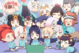 茨木变身茨球，蛋仔派对联动百鬼幼儿园，萌鬼登岛齐上阵图片