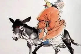 民间故事：张果老倒骑毛驴的传说图片