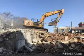 临汾关帝庙前的建筑物被拆除，不久古老容貌将重现，保佑百姓平安图片