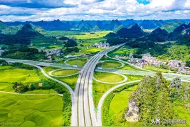 广西四条高速公路正式动工建设，路线总长420公里，总投资617亿元图片