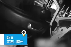 赣州一男子给老婆买宵夜，酒驾被查后狂扇自己耳光图片