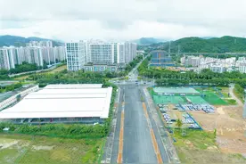 三亚学院路延伸段施工进度超95%，将于今年12月完工图片