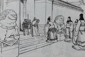 关羽的荆州官邸门前那两尊镇宅神兽石狮，是来搞气氛的图片