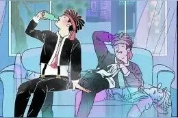漫画：喝酒后24小时人体变化「图鉴」，爱喝酒的男女多看看图片
