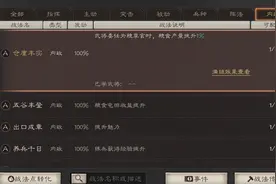 三国志战略版：为什么别人一次税赋十几万？选对内政战法资源不愁图片