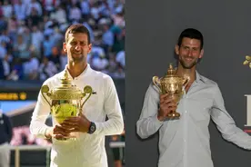 德约带回家的冠军奖杯，为什么比颁奖仪式上的小？图片