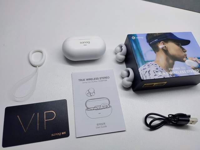 时尚耳夹式耳机sanag塞那Z36：打造高品质音乐之旅与健康运动生活