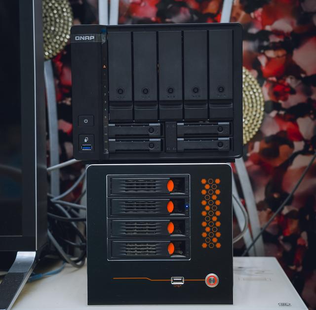 历史低价买到九盘位万兆 NAS 机皇：威联通 TS-H973AX