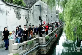 平江路简直成了汉服拍摄“天花板”，快来玩转苏州古城“立方体”图片