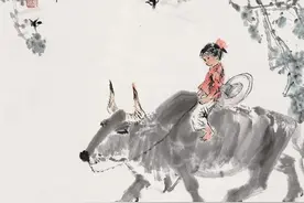 张广画牛，颇得李可染画牛三昧图片