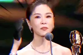 金钟奖新视后，台上飙脏话？这种场面内娱不敢有，却引所有人鼓掌图片