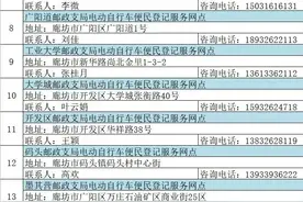事关电动自行车上牌，全市电动自行车登记网点目录图片