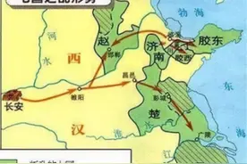 除了刘濞之外，另外六个参加“七国之乱”的诸侯王都是谁？图片