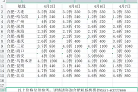 最低1.2折！合肥机场最新消息图片