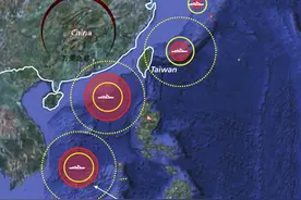 一面偷袭两面硬攻，精确计算美国航母中国本土的三个来袭方向图片