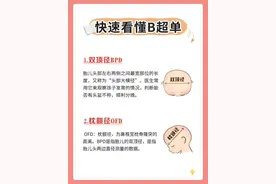 孕期，如何快速看懂B超单？图片