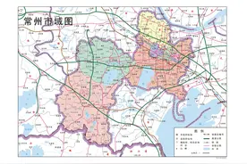 常州市金坛区地图赏析图片