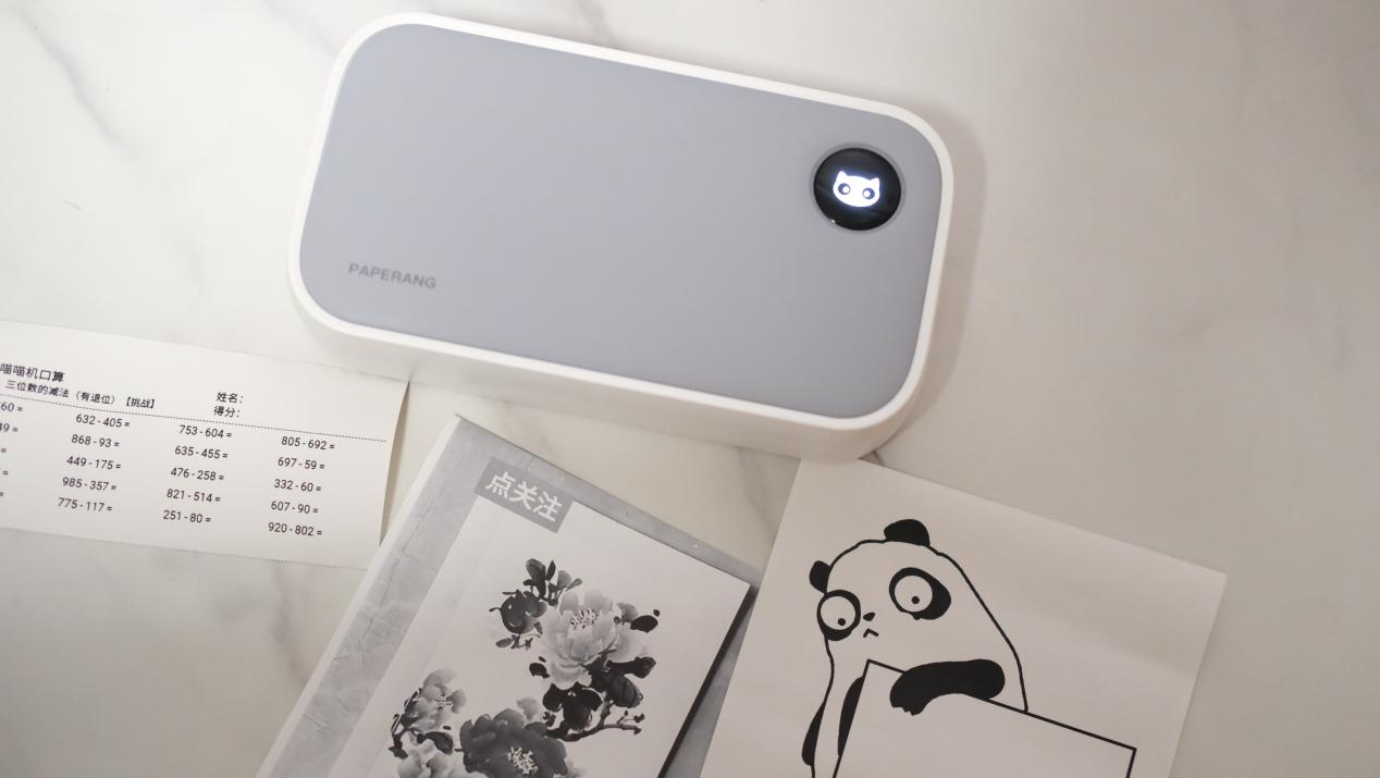 送给女儿的学习小帮手，喵喵错题打印机C2