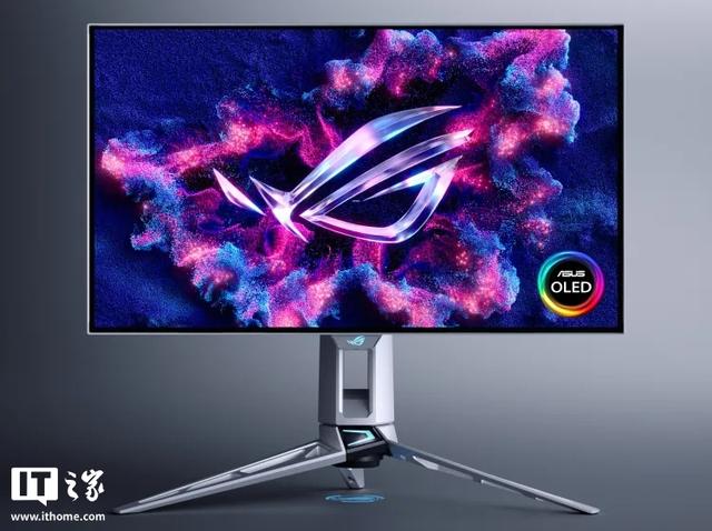 华硕推出ROG Swift OLED PG27AQWP-W电竞显示器，刷新率高达720Hz