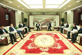 海螺创业董事长郭景彬到中国建材集团拜访图片