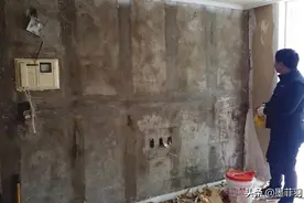 朋友只租毛坯房，在水泥墙上刷乳胶漆，效果比腻子墙还要好图片
