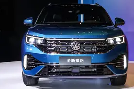 一汽大众新款探岳正式发布，外观小改，内饰大改，年轻运动是主调图片