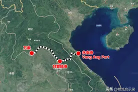 老挝接管越南海港，要修一条准轨铁路，连通中国形成中老越铁路图片
