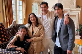 60岁韦唯：住纽约豪宅，家暴自己的前夫已去世，3个混血儿子孝顺图片