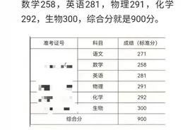 为什么海南省高考成绩有900分？图片