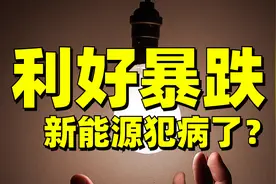 新能源行业爆出大利好，却大跌遭遇开门黑，究竟发生了什么事情？图片