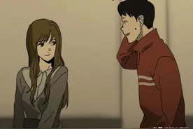 「人性漫画」公司来了美女程序员，她不怎么会说话图片