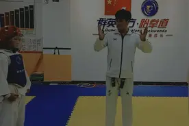 目标跆拳道黑带图片