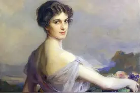 留在旧时光里那些王室美人——拉斯洛人物肖像油画作品欣赏图片